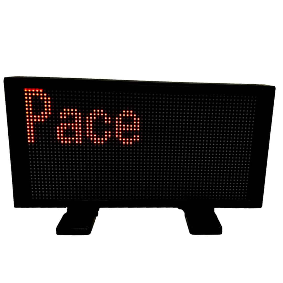 Acs210 portable led display small autocoach